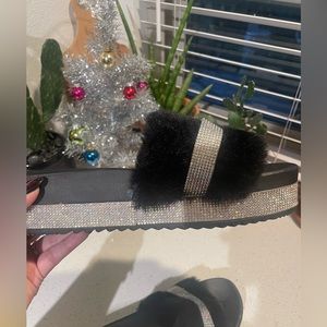 Rhinestone sandal size 11